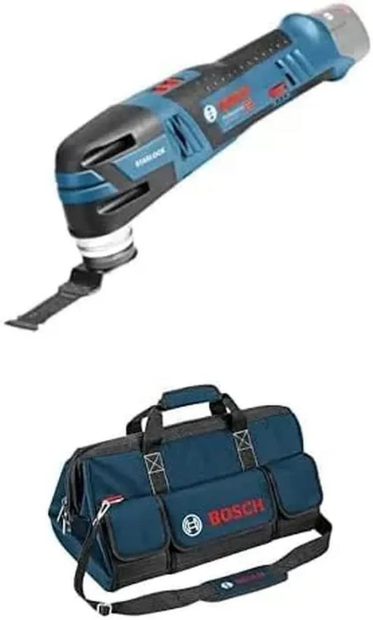 Bosch Outil Multifonctions 12V GOP 12V-28 avec Lame Starlock et Sac à Outils Taille L