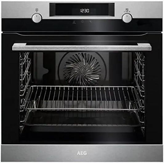 Four encastrable AEG 72L Noir Inox Classe A+