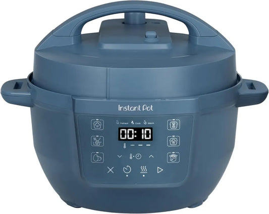 Multicuiseur Intelligent 7-en-1 Instant Pot 3,8L - Autocuiseur, Mijoteuse, Cuiseur à Riz, Sauteuse, Yaourtière, Vapeur, Chauffe-Repas - Bleu Rêverie